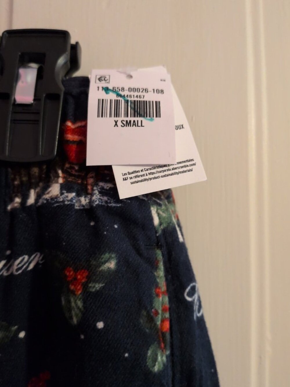 Men's Abercrombie and Fitch Budweiser Collab Sleep Pants Pajama - Picture 7 of 7